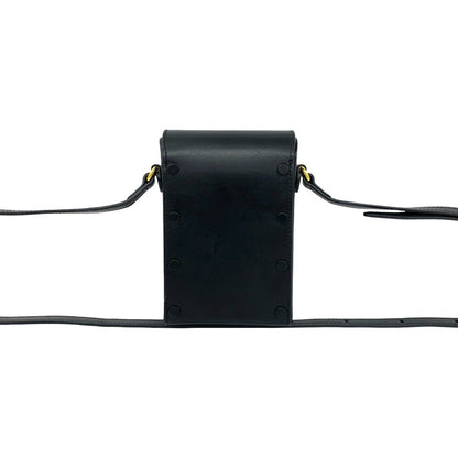 Gucci Horsebit Leather Mini Shoulder Bag Pochette Cross Black — view 3