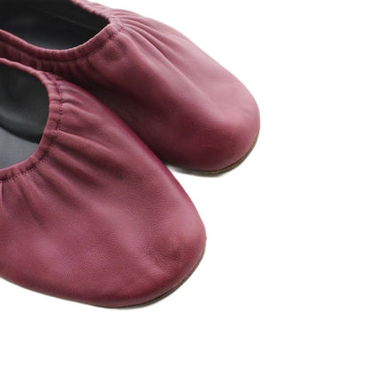 Celine Ballet Shoes Leather Purple — view 6