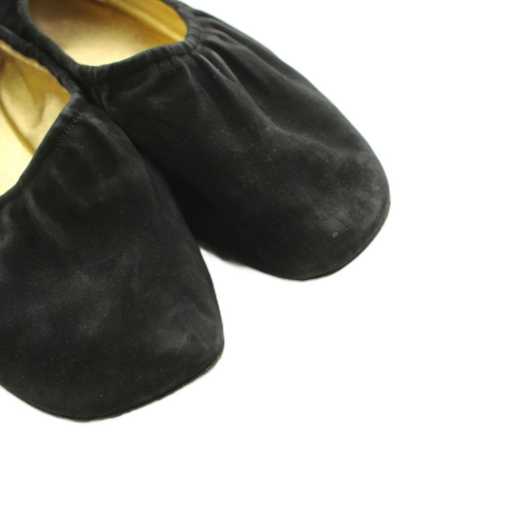 Celine Ballet Shoes Suede Black — view 6