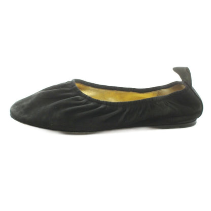 Celine Ballet Shoes Suede Black — view 2