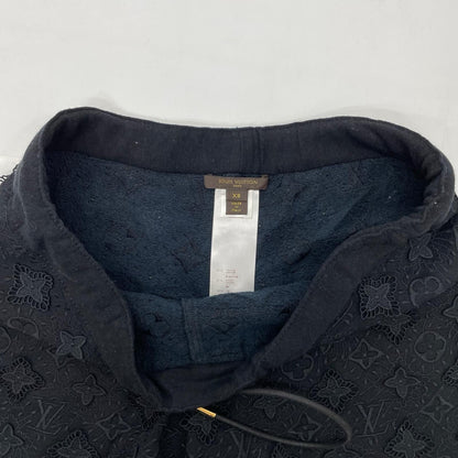 Louis Vuitton Monogram Navy Knit Shorts XS — view 7