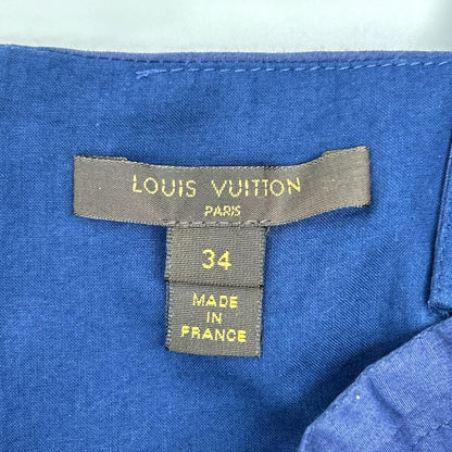 Louis Vuitton Geometric Print Waist Belt Cami Dress XS — view 3