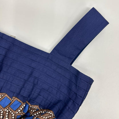 Louis Vuitton Geometric Print Waist Belt Cami Dress XS — view 8