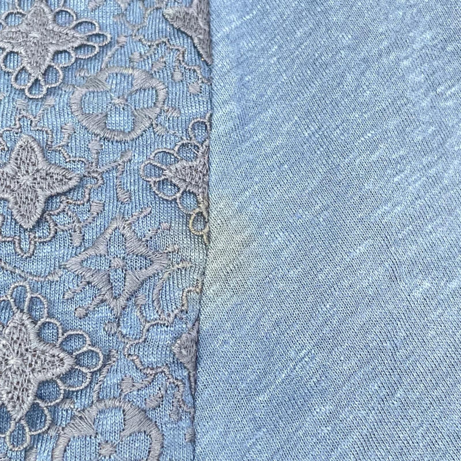 Louis Vuitton Navy Blue Monogram Lace Dress XS — view 7