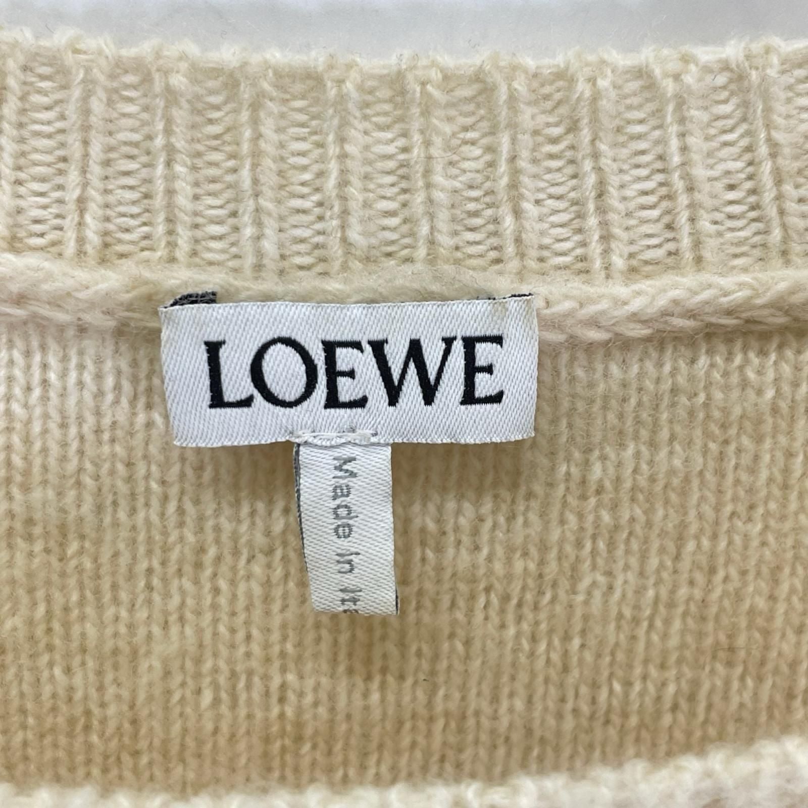 Loewe Anagram Wool Knit Sweater — view 3