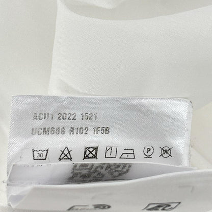 Prada White Stretch Poplin Shirt 38/15 — view 5