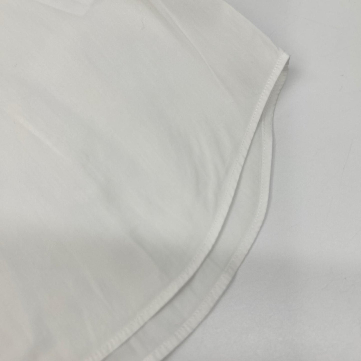 Prada White Stretch Poplin Shirt 38/15 — view 8