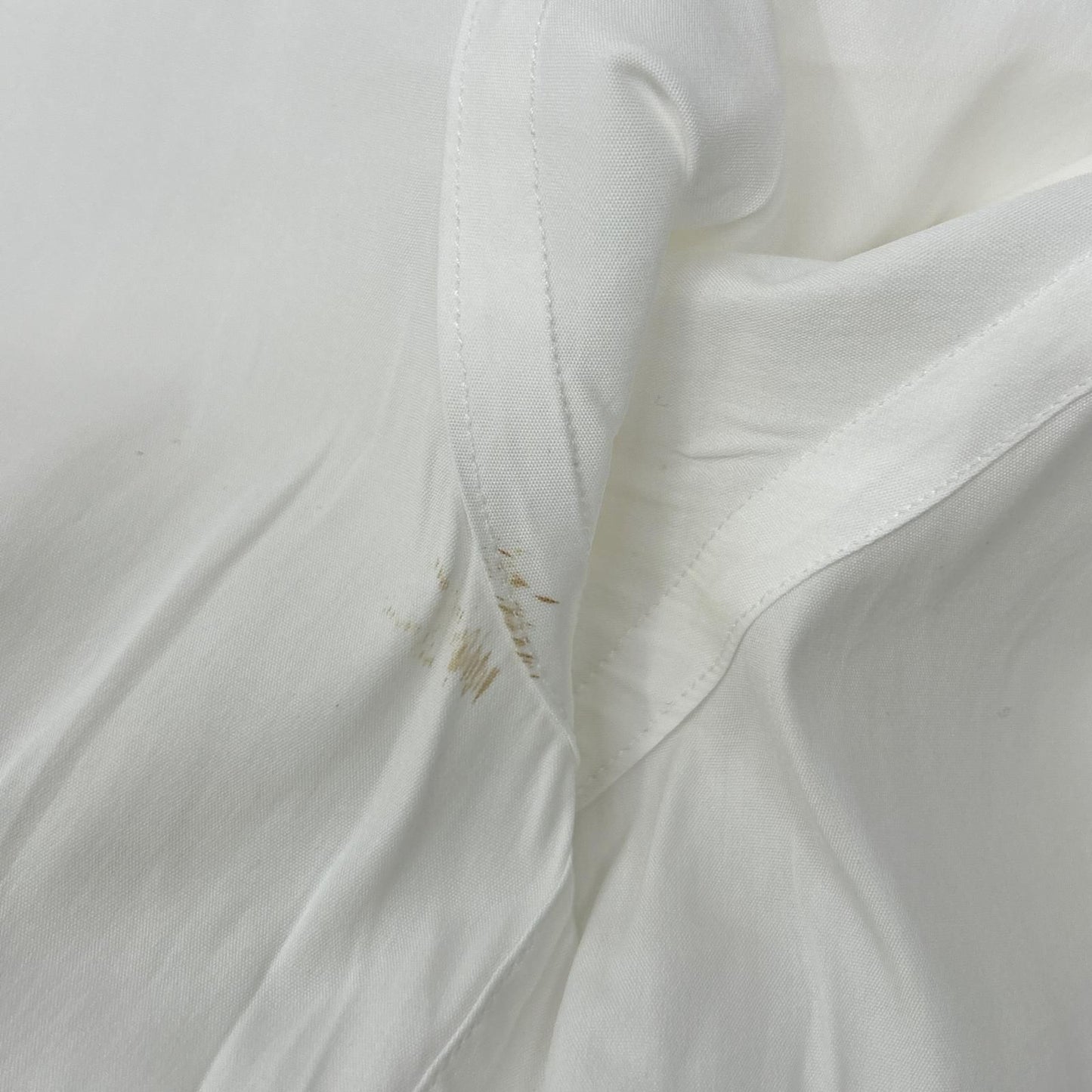 Prada White Cotton Long Sleeve Shirt 38/15 — view 7