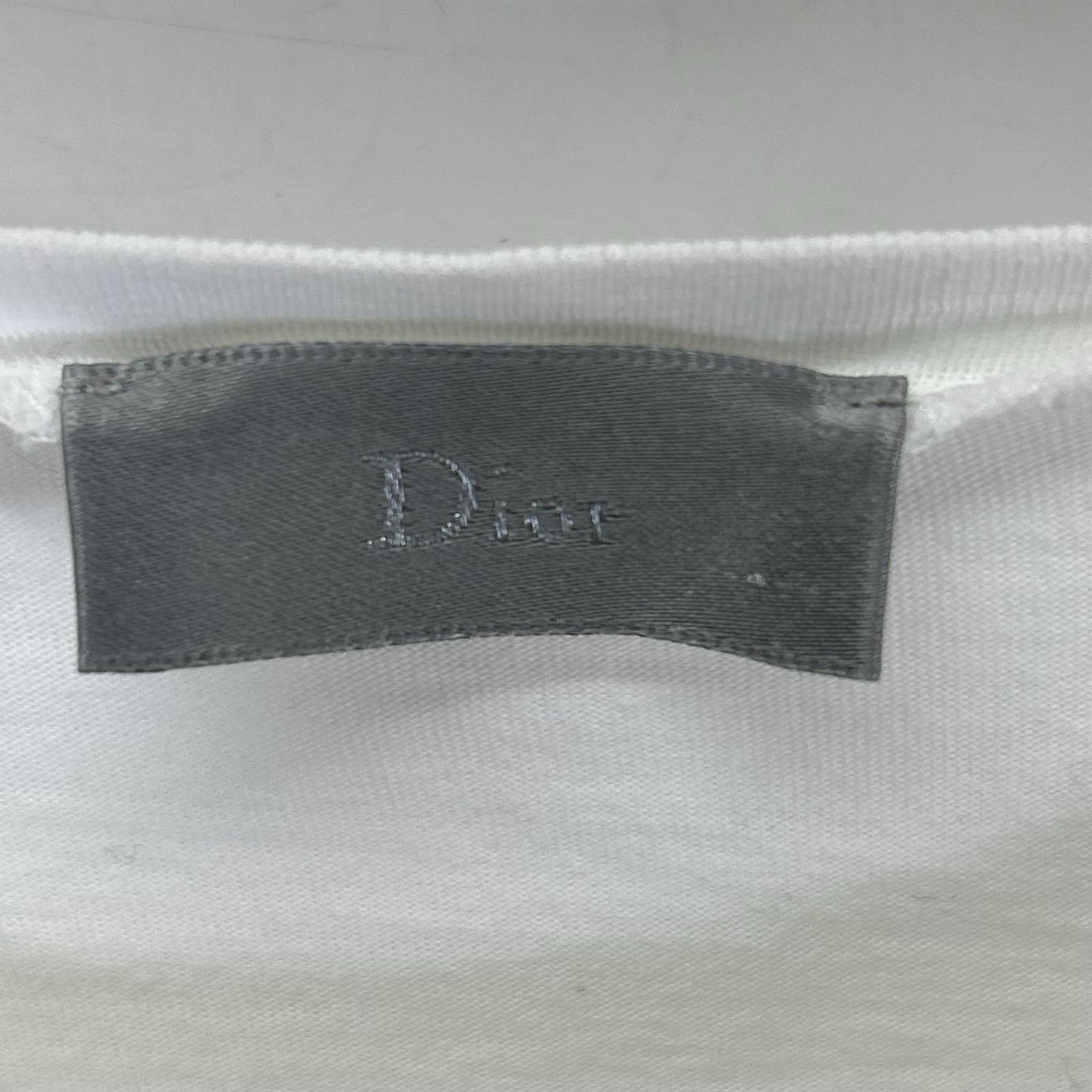 Dior Homme Chris Van Assche Era White Bee Embroidery Top XS — view 3