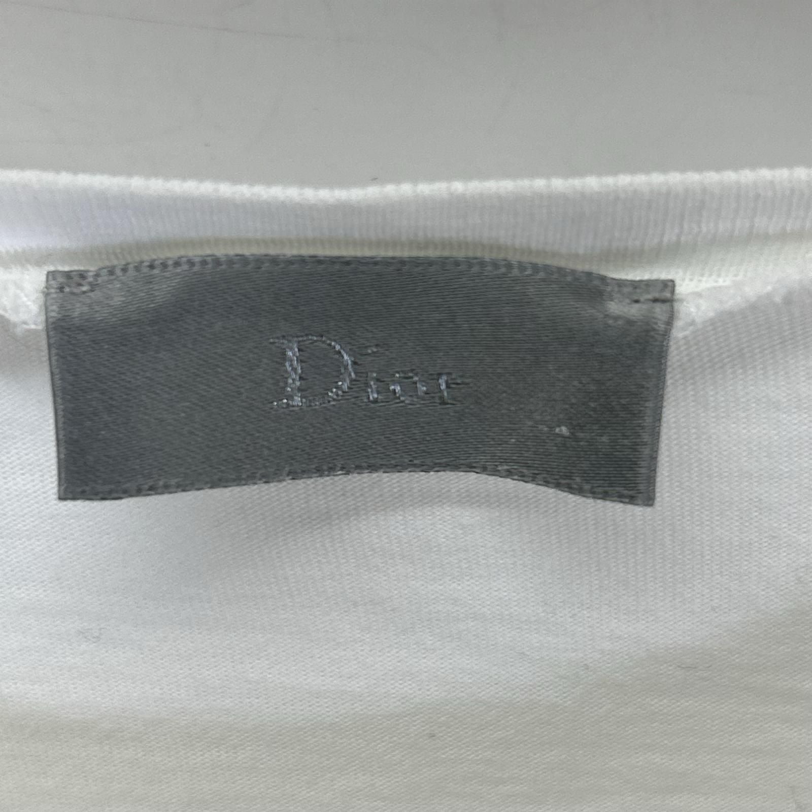 Dior Homme Chris Van Assche Era White Bee Embroidery Top XS — view 3