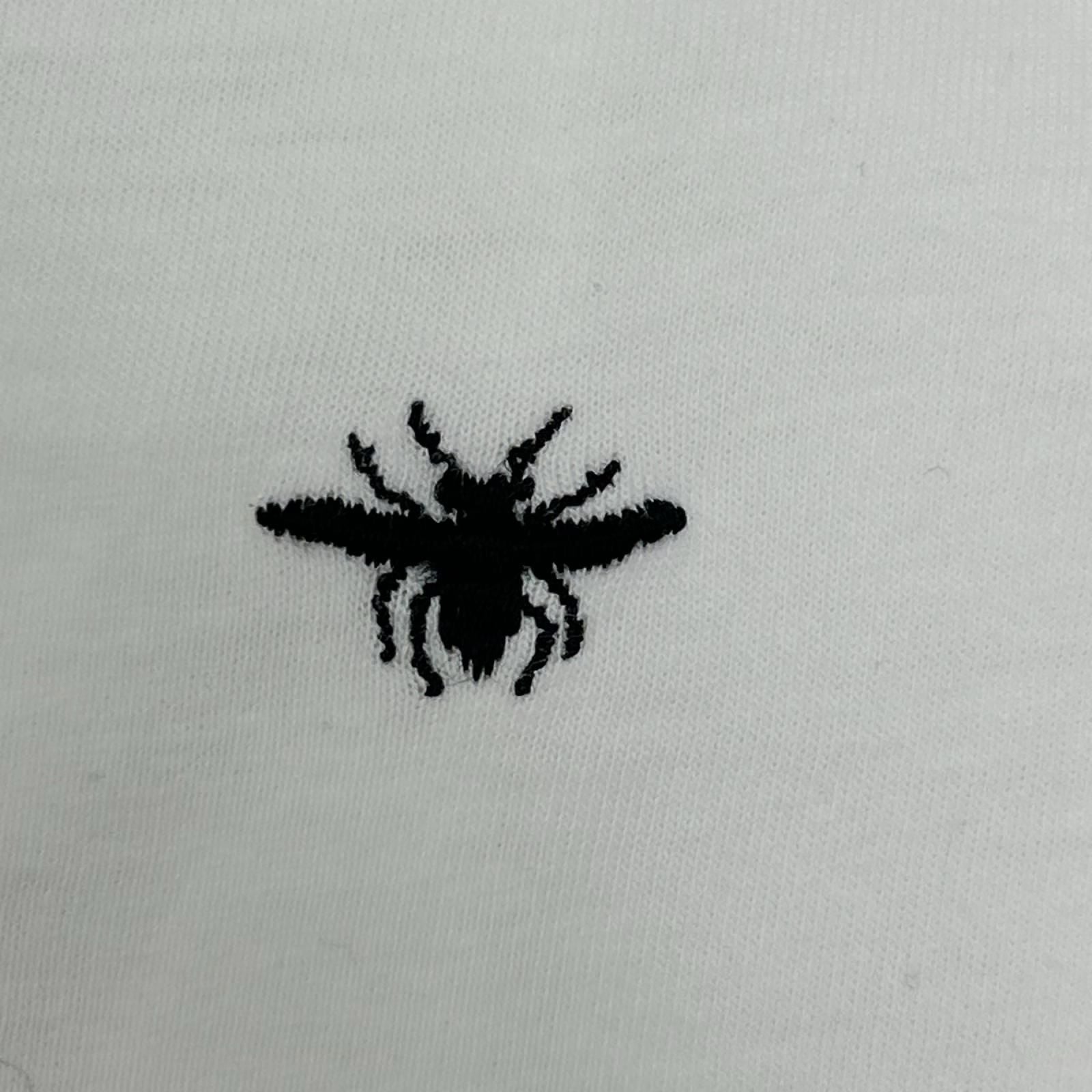 Dior Homme Chris Van Assche Era White Bee Embroidery Top XS — view 7