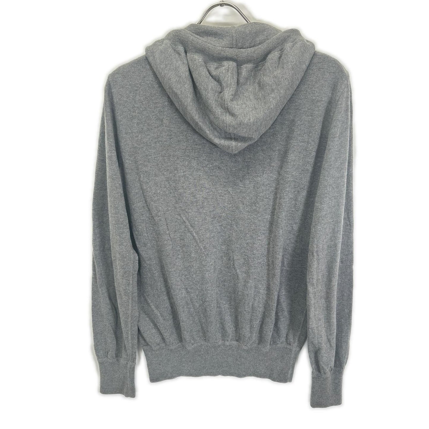 Dolce & Gabbana Gray Cotton Cashmere Zip Up Jacket 46 — view 2