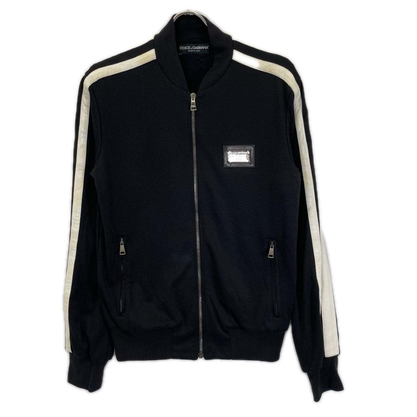 Dolce & Gabbana Black Track Jacket 46