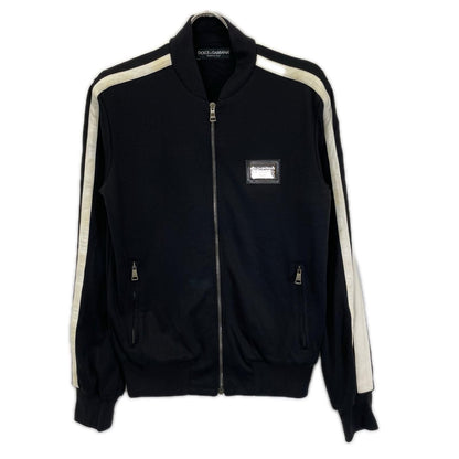 Dolce & Gabbana Black Track Jacket 46