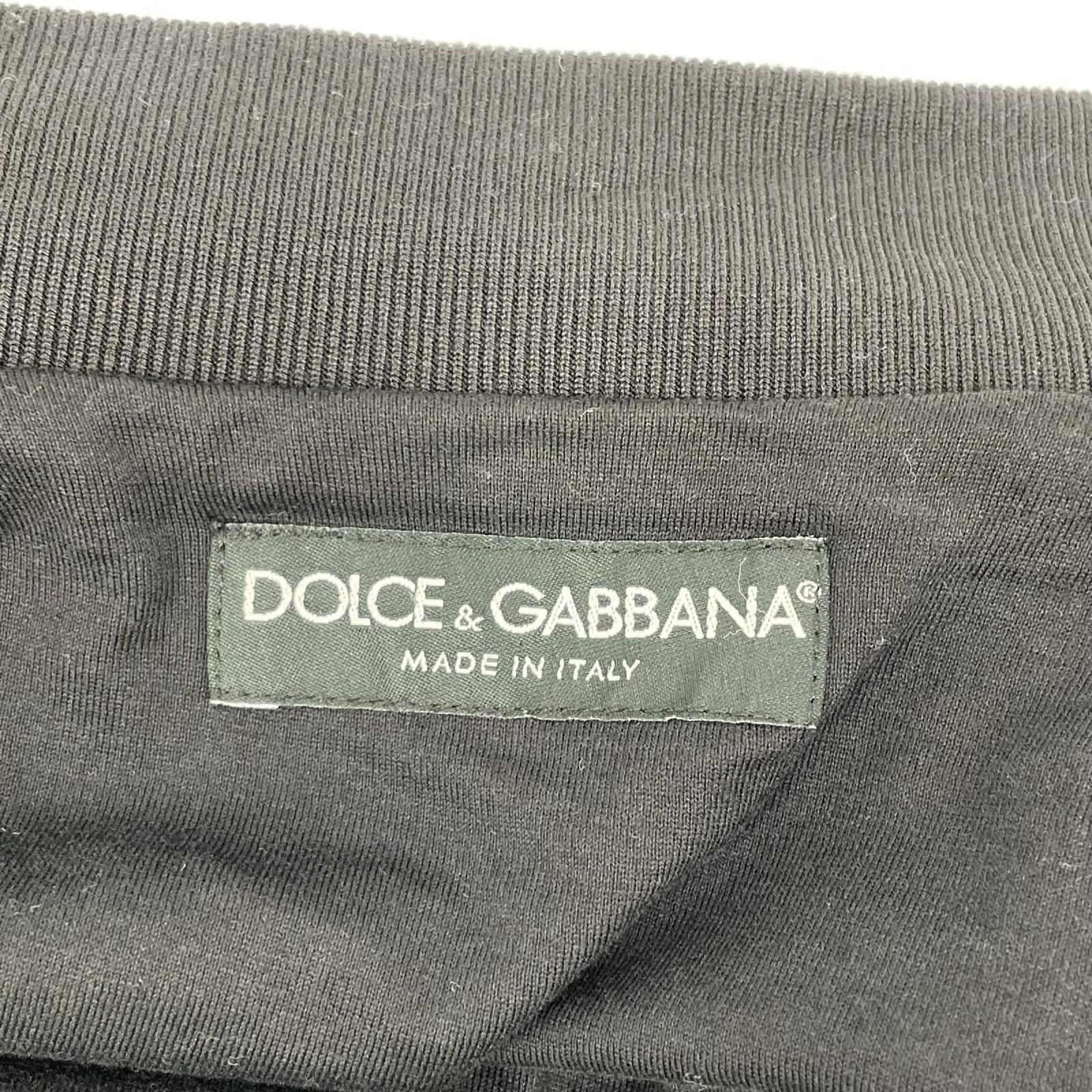 Dolce & Gabbana Black Track Jacket 46 — view 4