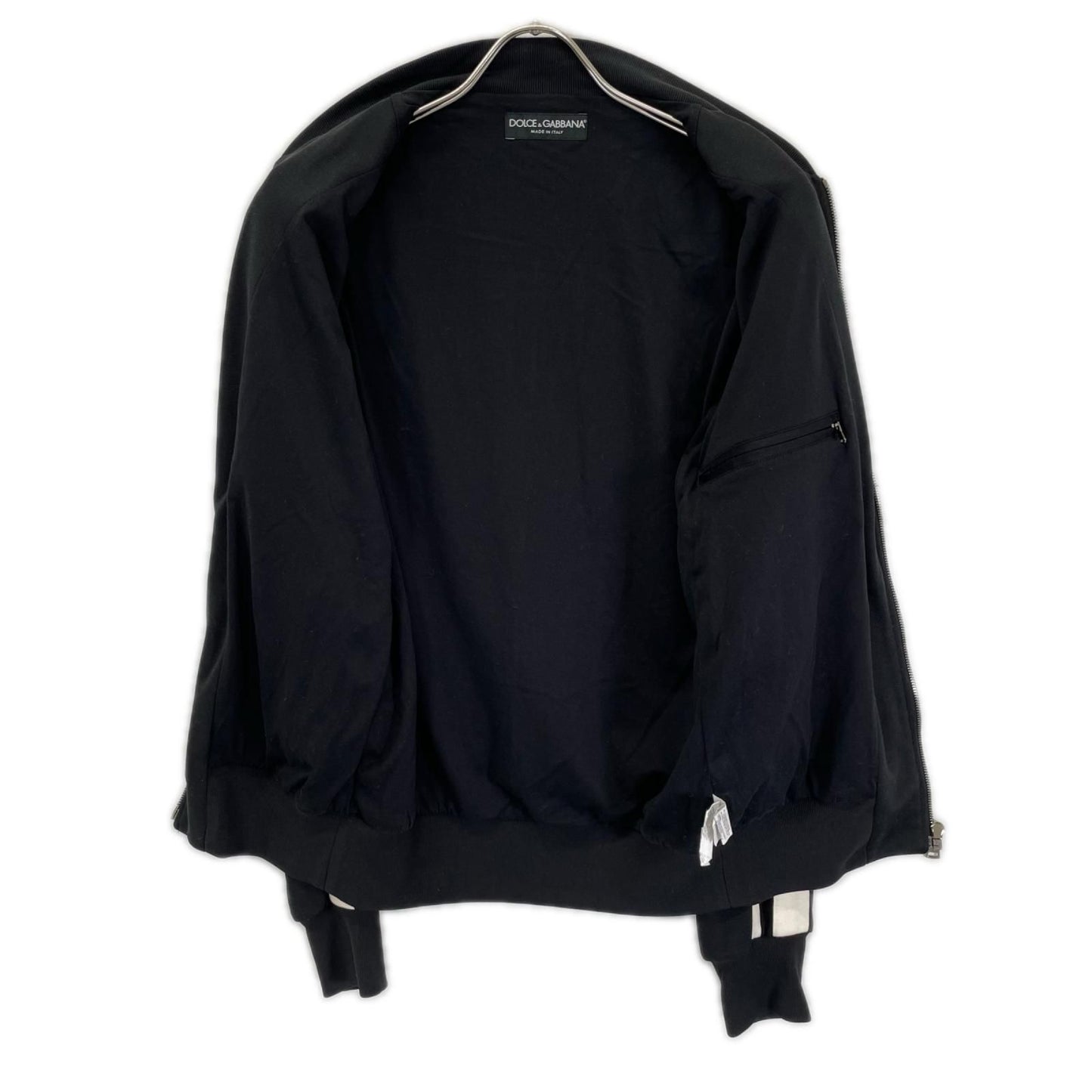 Dolce & Gabbana Black Track Jacket 46 — view 3