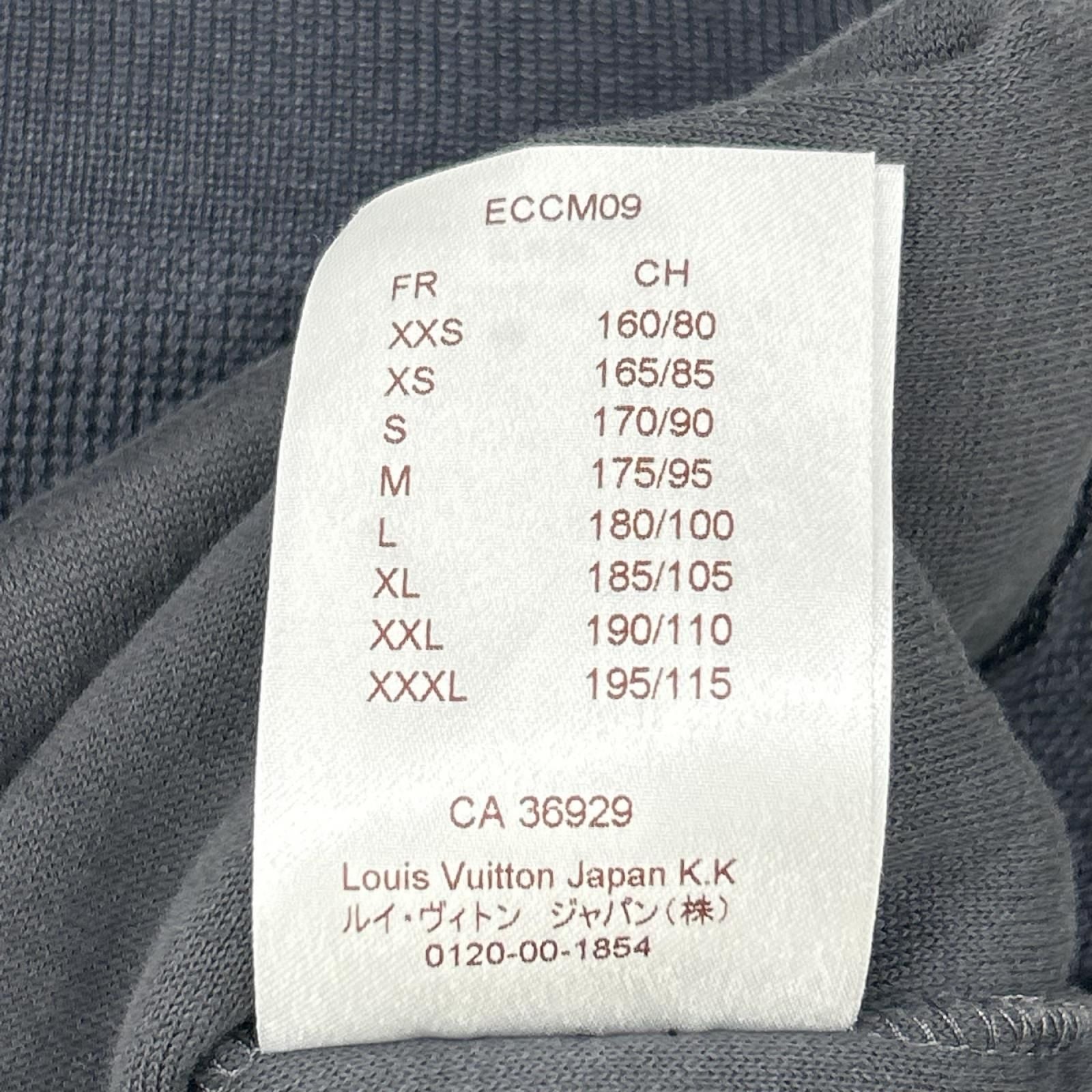 Louis Vuitton Kim Jones Era Gray Pile Knit Sweater XS — view 6