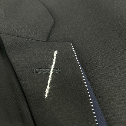 Dior Homme Chris Van Assche Era Black Navy Narrow Lapel Single Jacket 46 — view 7