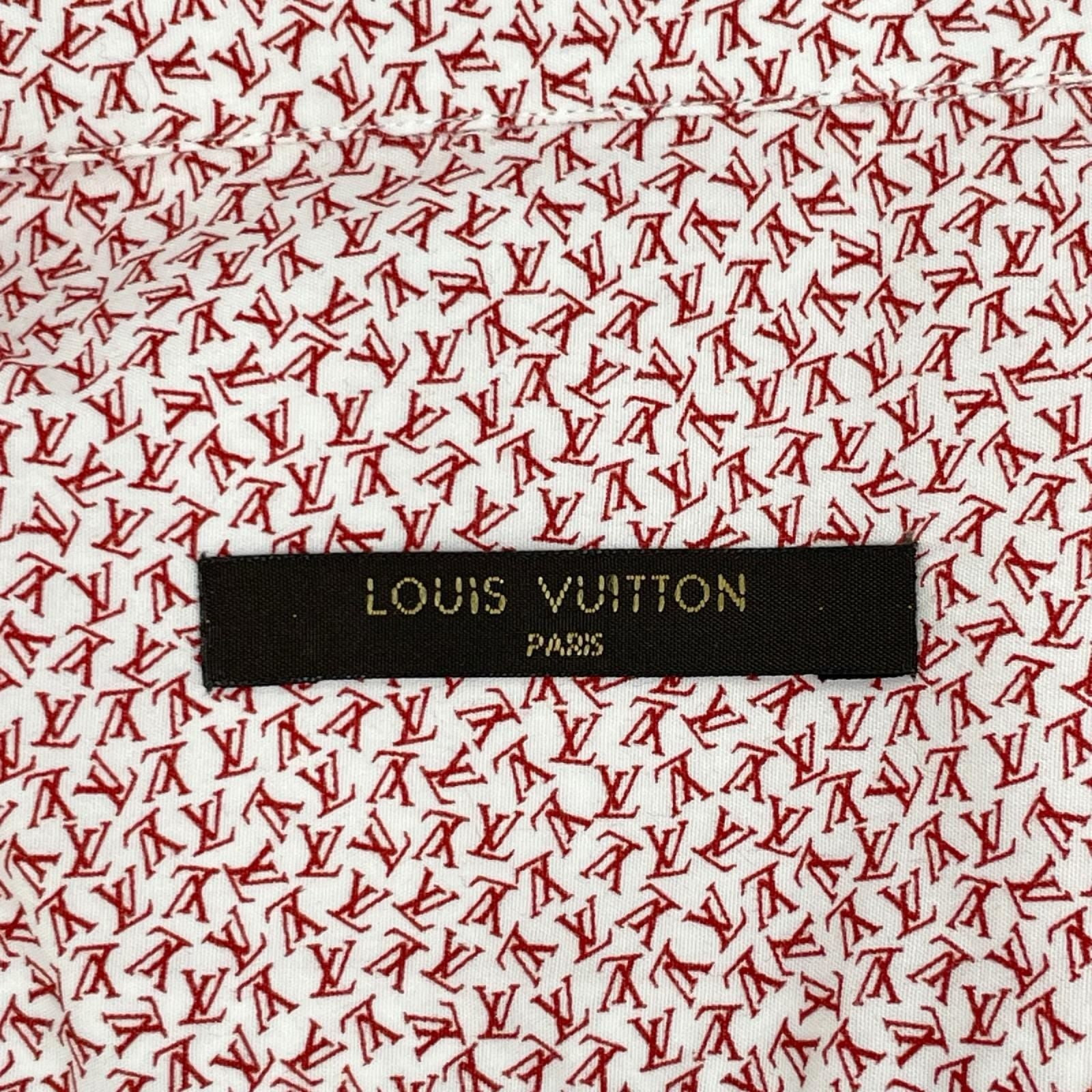 Louis Vuitton Kim Jones Era Micro LV Logo Shirt XS — view 4