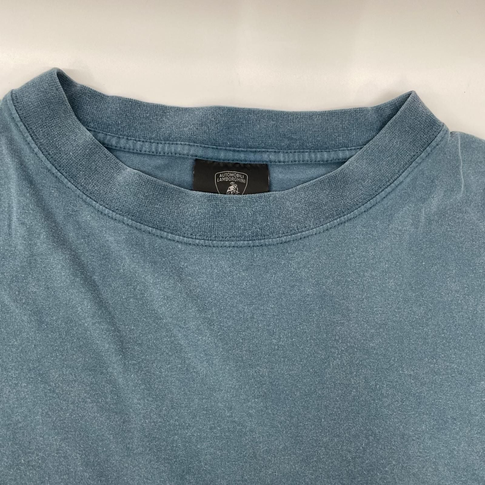 Balenciaga Lamborghini Logo Print T-Shirt — view 8