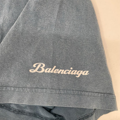 Balenciaga Lamborghini Logo Print T-Shirt — view 7