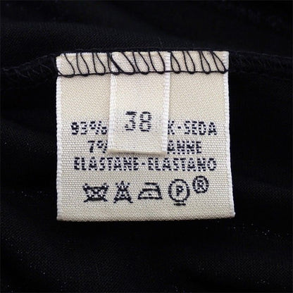 Hermes High Neck Sleeveless Top Silk Black Martin Margiela — view 7