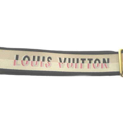 Louis Vuitton Shoulder Strap Signature Monogram Flower Jacquard Leather Logo — view 5