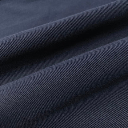 Chanel Cd2 Knee Length Skirt Pencil CC Logo Button Navy Cotton — view 7