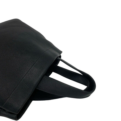Prada Perforated Leather Handbag Mini Tote Black — view 4