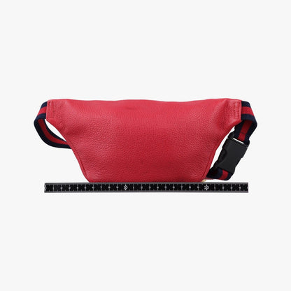 Gucci Print Red Leather Handbag — view 2