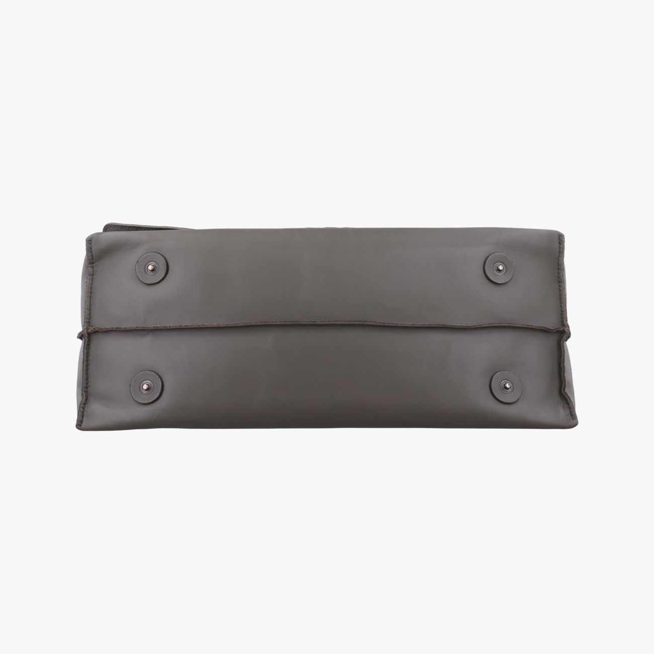 Bottega Veneta Intrecciato Gray Lambskin — view 3