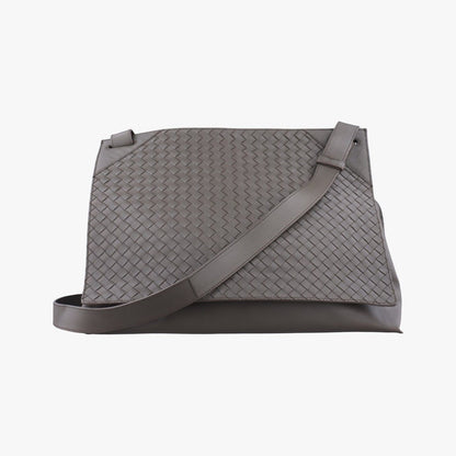 Bottega Veneta Intrecciato Gray Lambskin