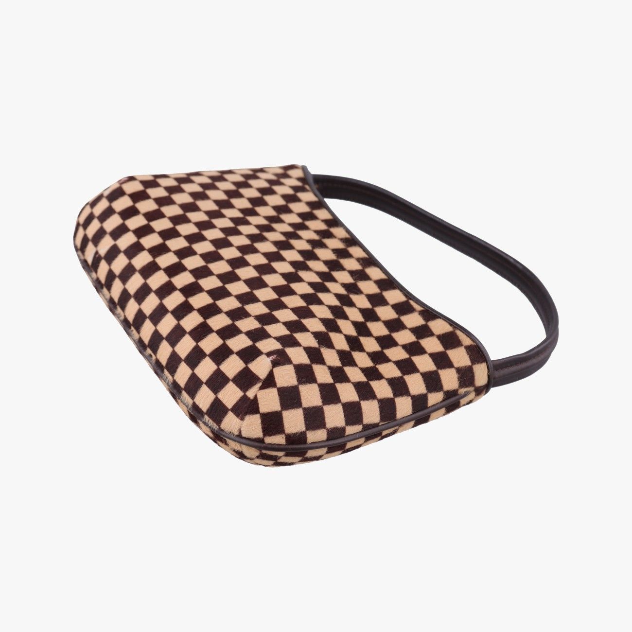 Louis Vuitton Damier Sauvage Brown Beige Calf Hair — view 4