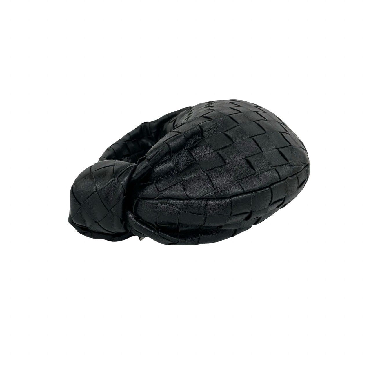Bottega Veneta Mini Jodie Intrecciato Leather Handbag Black — view 5