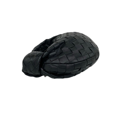 Bottega Veneta Mini Jodie Intrecciato Leather Handbag Black — view 5
