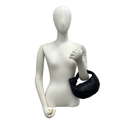 Bottega Veneta Mini Jodie Intrecciato Leather Handbag Black — view 2