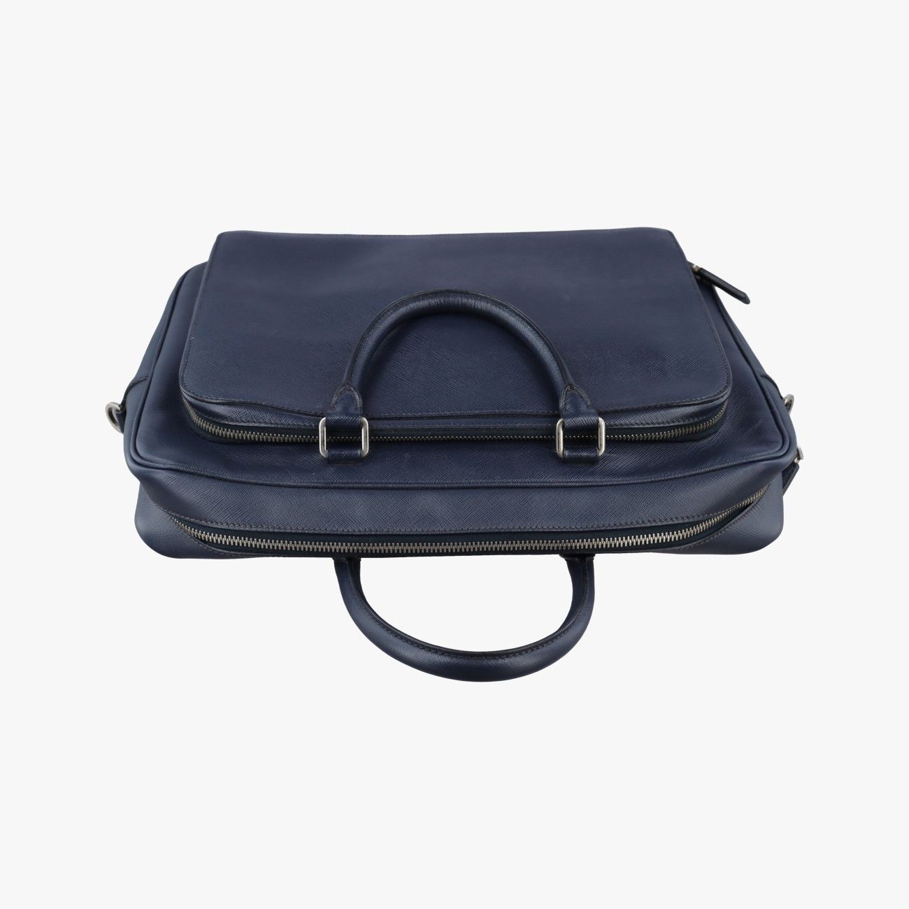 Prada Navy Saffiano Leather — view 8