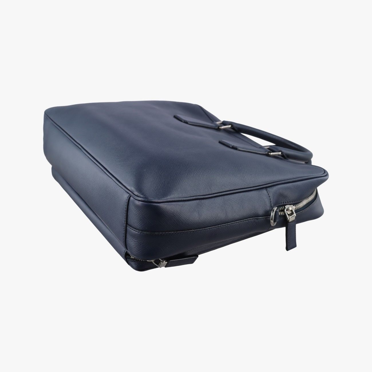 Prada Navy Saffiano Leather — view 6