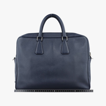 Prada Navy Saffiano Leather — view 2