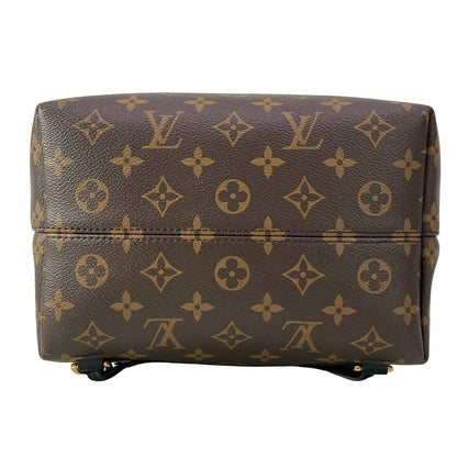 Louis Vuitton Backpack Monogram Montsouris NMPM Noir Leather Cowhide — view 5
