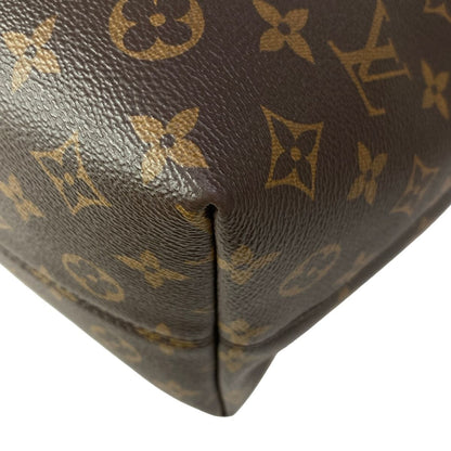 Louis Vuitton Backpack Monogram Montsouris NMPM Noir Leather Cowhide — view 6