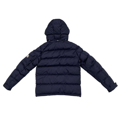Moncler Down Jacket Montgenevre Wool Navy — view 2