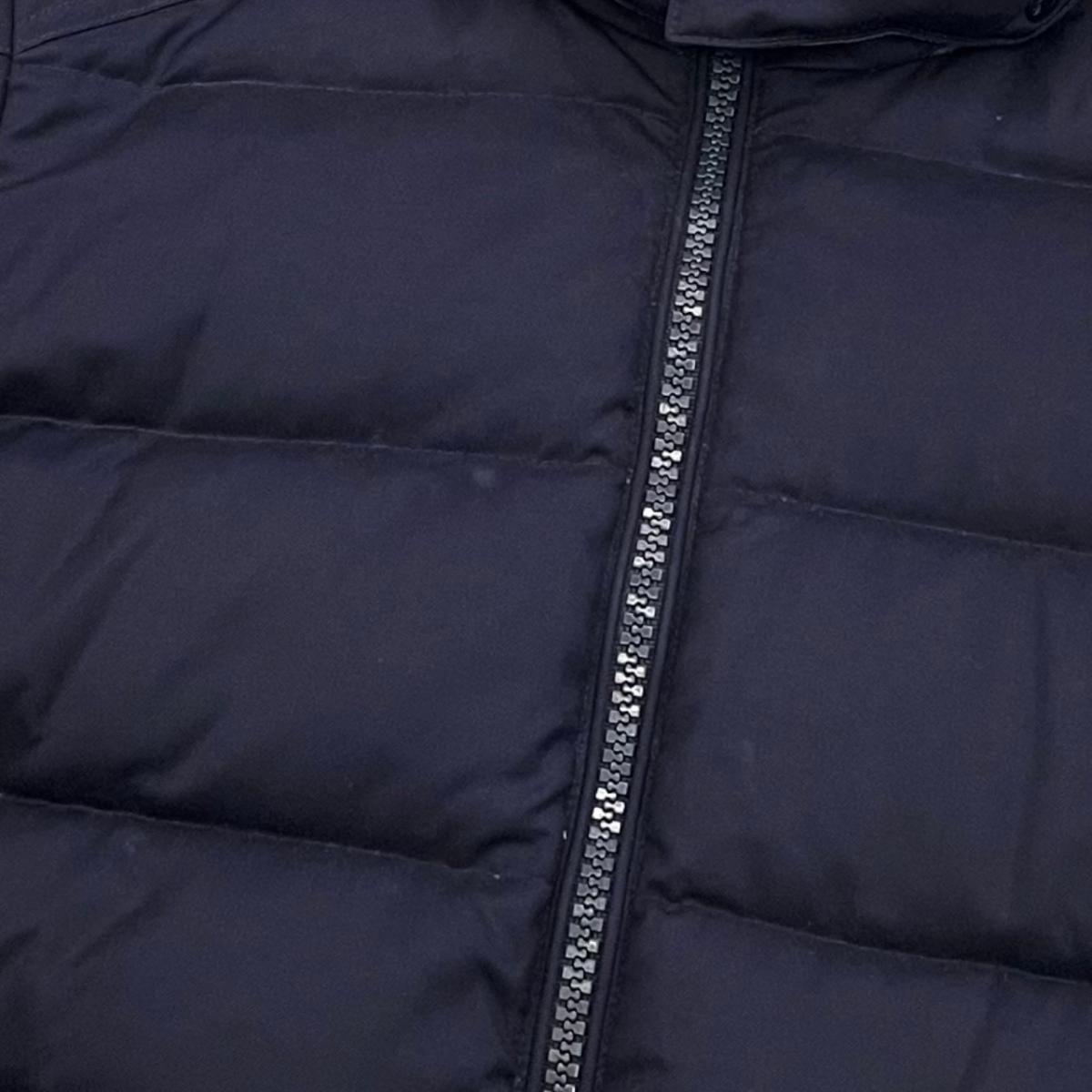 Moncler Down Jacket Montgenevre Wool Navy — view 7