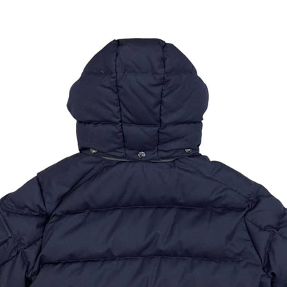 Moncler Down Jacket Montgenevre Wool Navy — view 5