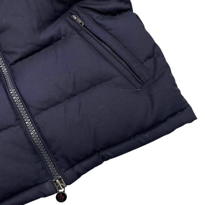 Moncler Down Jacket Montgenevre Wool Navy — view 8