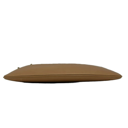 Saint Laurent Paris Clutch Pouch Rive Gauche Beige Leather — view 5