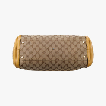 Gucci GG Running Beige Yellow Canvas Leather — view 3