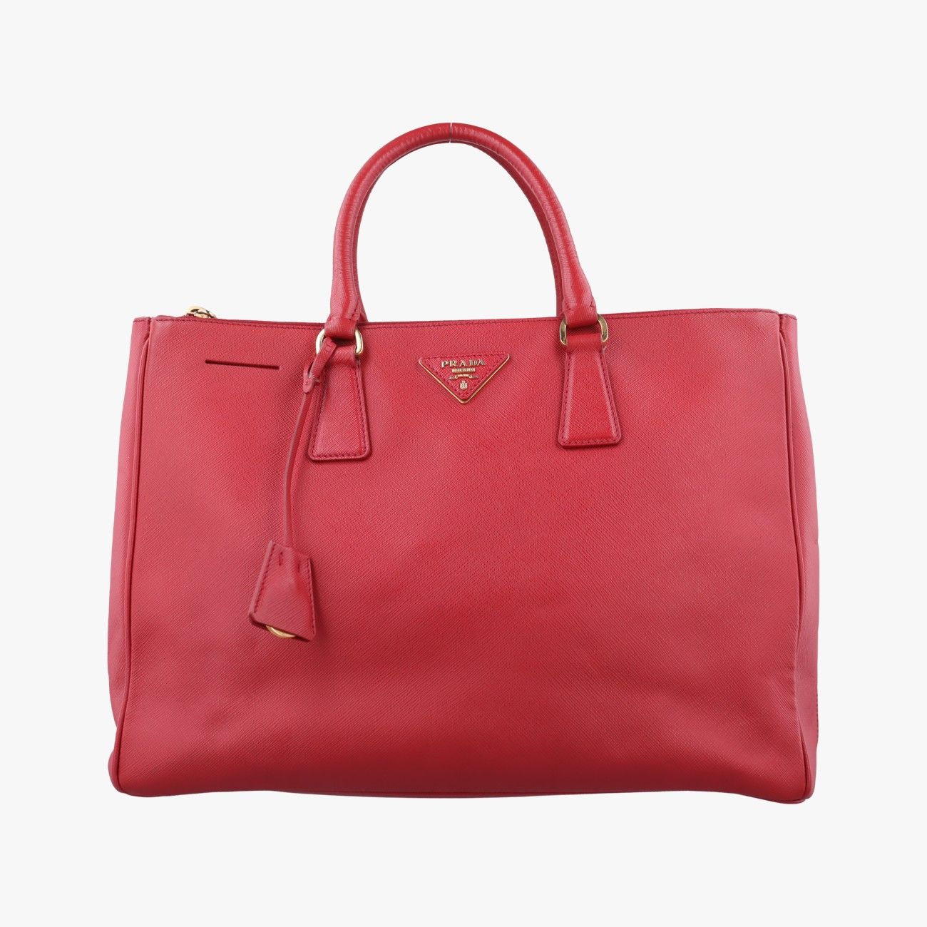 Prada Galleria Red Saffiano Leather 31