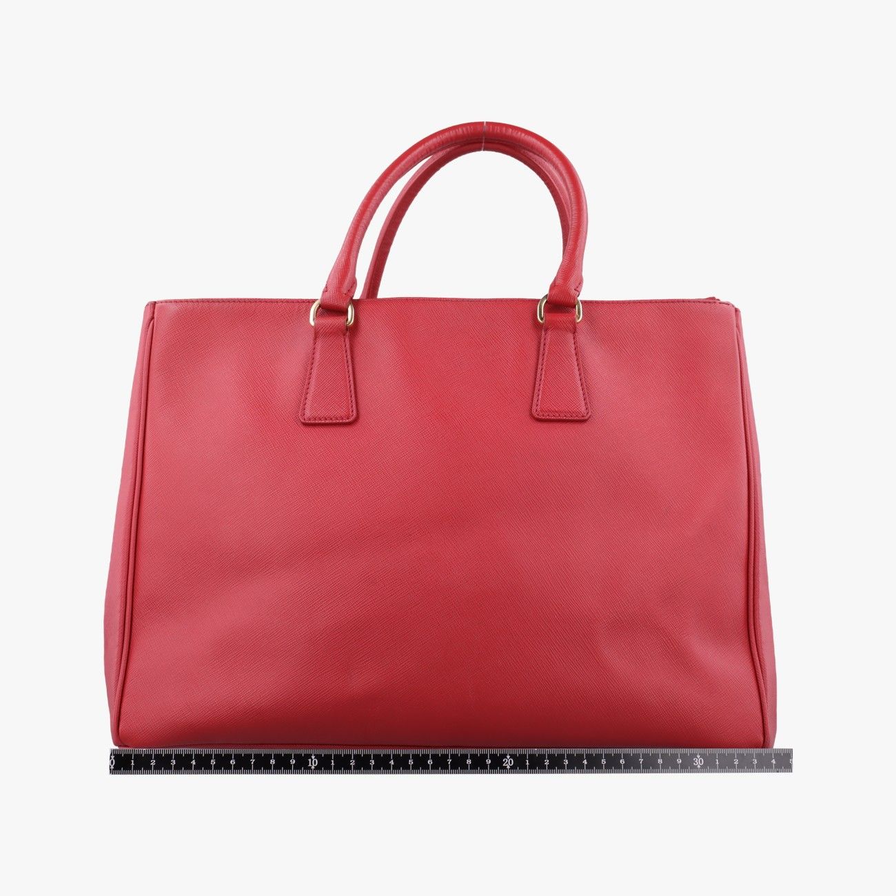 Prada Galleria Red Saffiano Leather 31 — view 2