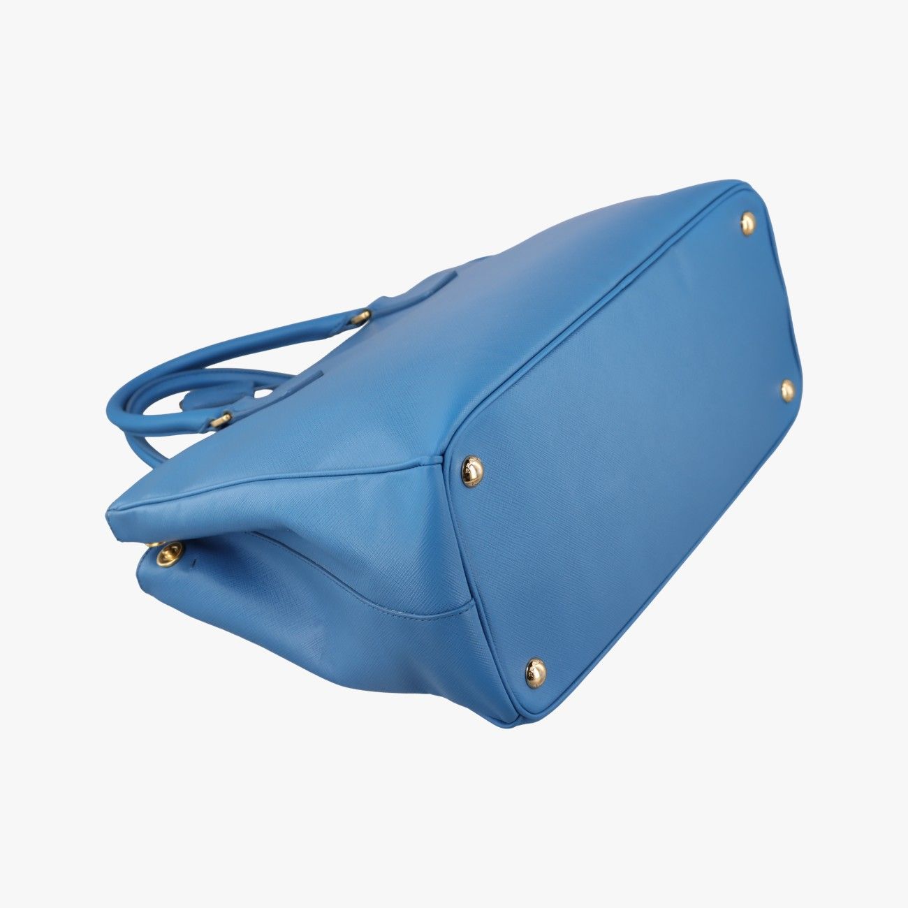 Prada Galleria Blue Saffiano Leather — view 7